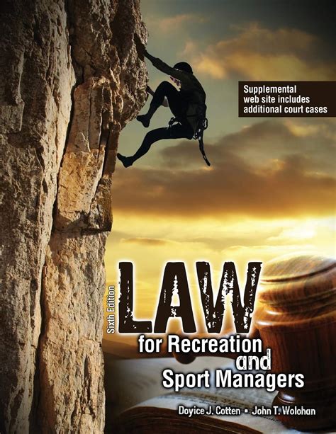Read Law For Recreation And Sport Managers Bingleyore 