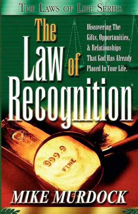 Read Online Law Of Recognition By Mike Murdock Pdf 