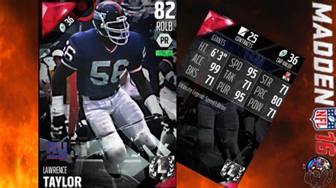 lawrence taylor speed ratings