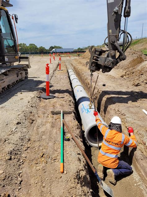 Laying A Pipe