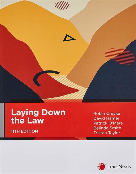 Read Laying Down The Law Cook 8Th Edition 
