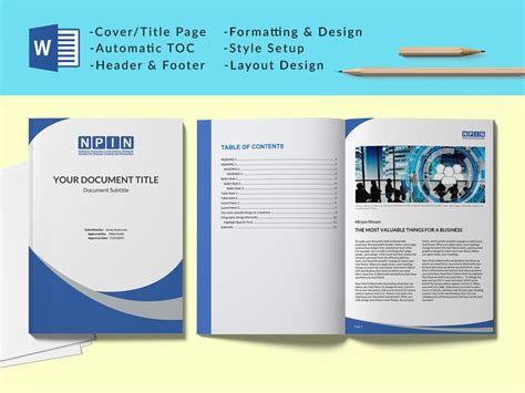 layout word document