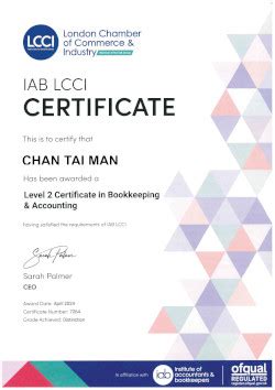 Lcci Level 2 Answer