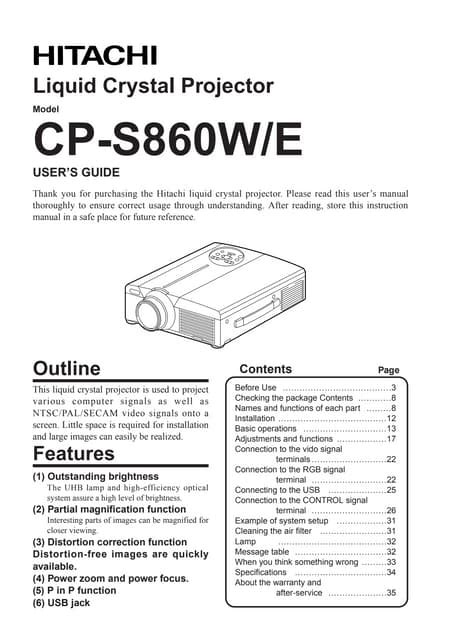 Read Online Lcd Projector Guide 