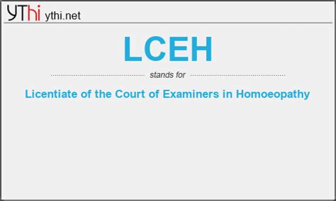 lceh degree full form