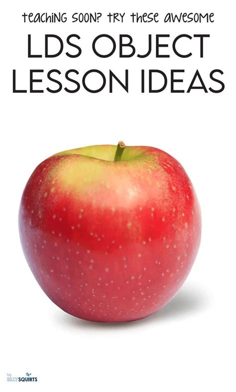 Lds Faith Object Lesson