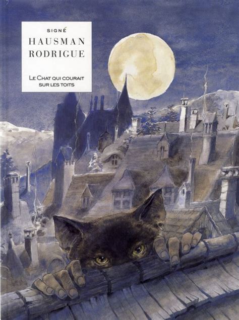 le chat qui courait sur les toits