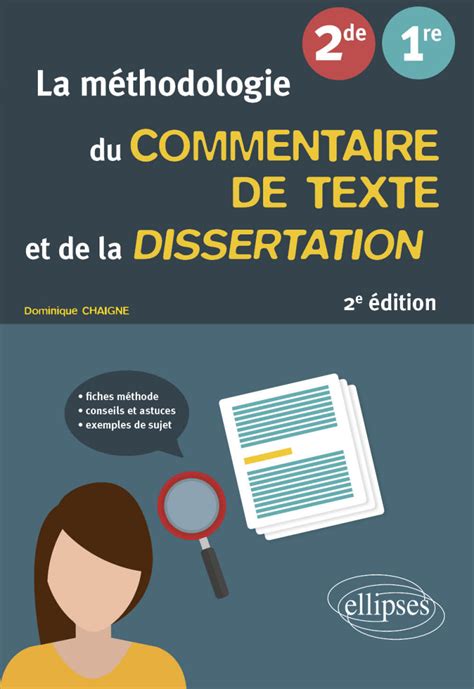 le commentaire et la dissertation en litta c ratu
