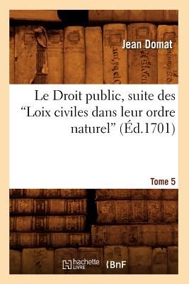 le droit publique jean domat biography