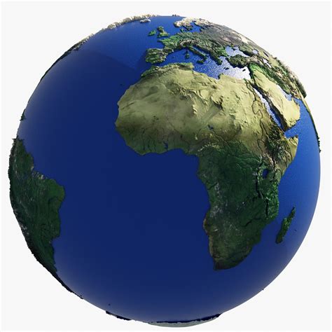 Le Globe Terrestre 3d   Globe Animé 3d à Texture De Terre Naturelle - Le Globe Terrestre 3d