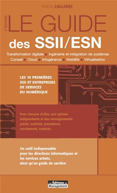 le guide des ssii les 70 premia res socia c ta c