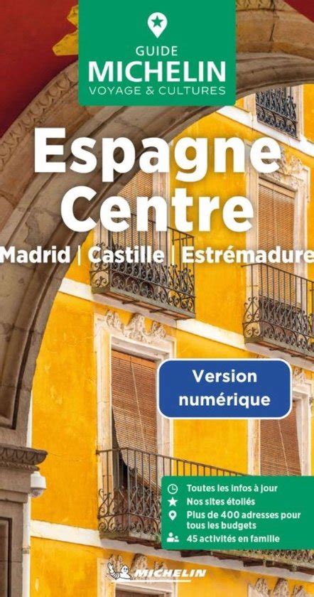 Le Guide Vert Espagne Du Centre Madrid Castille E
