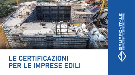 Le Imprese Edili
