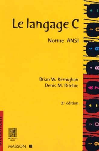 le langage c norme ansi