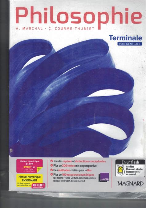 le manuel de philosophie terminale l nouveau prog