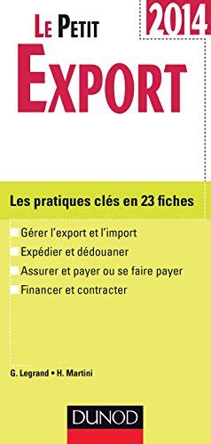 le petit export 2014 8e a c dition les pratiques