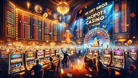 le plus gros jackpot du casino