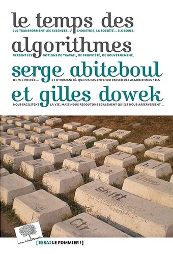 Le Temps Des Algorithmes