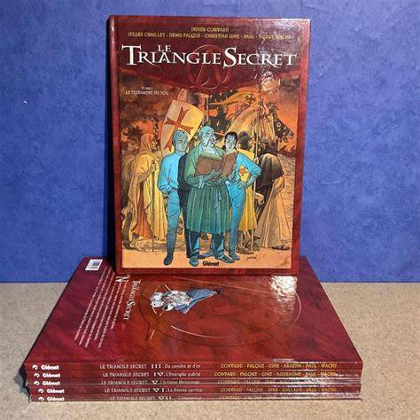 le triangle secret tomes 1 a 3 coffret