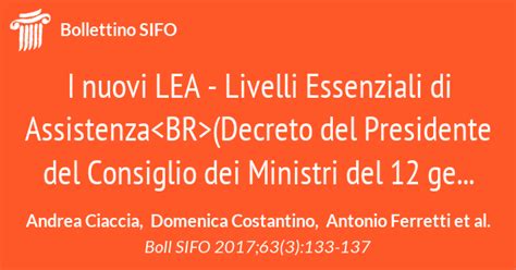 Read Lea 2017 Gu Del 18 3 2017 Elenco Note Dei Principali 