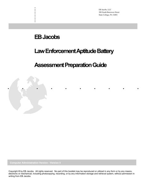 Read Online Leab Assessment Preparation Guide 