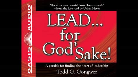 Download Lead For Gods Sake Todd Gongwer 