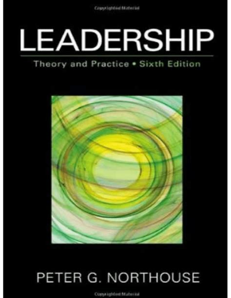 Read Online Leadership Theory And Practice 6Th Edition 