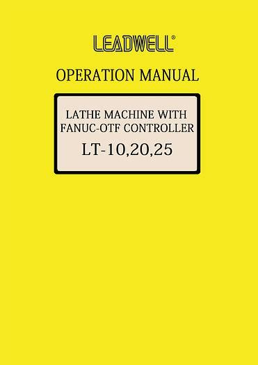 Leadwell Operation Manual