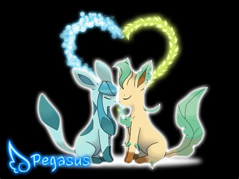 Leafeon And Glaceon Love Story