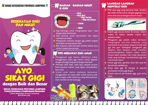 leaflet kesehatan gigi
