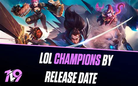 League Champion Release Dates