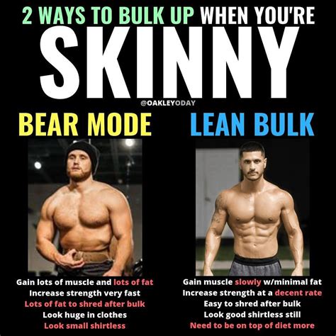 lean bulking tips