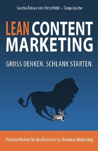 lean content marketing gross denken schlank start