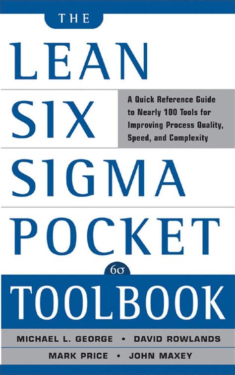 Lean Six Sigma Pocket Tool