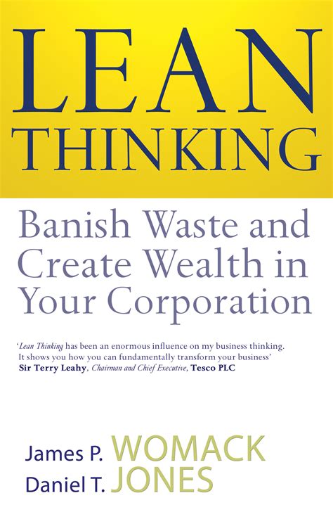 Lean Thinking Womack And Jones