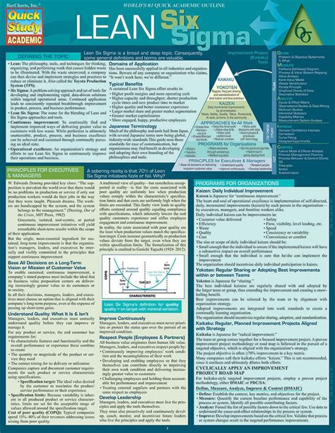 Read Online Lean In Study Guide 