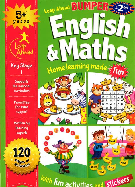 Leap Ahead English And Maths 5 Plus Years Leap Ahead Math - Leap Ahead Math
