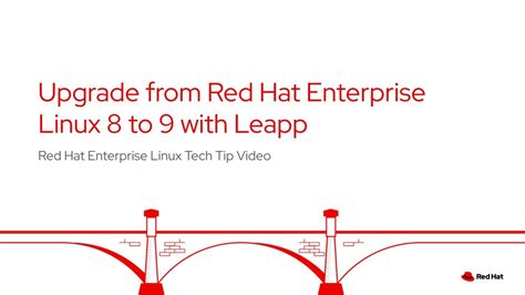 Leapp Tool Red Hat