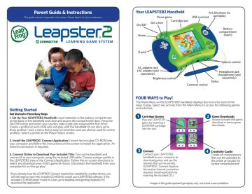 Read Online Leapster 2 User Guide 