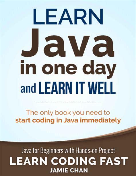 Learn Java In One Day And Learn It Well Volume 4 Learn Coding Fast