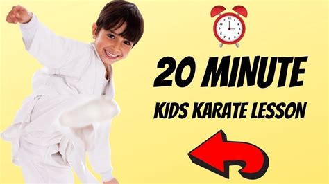 learn karate at home for kids