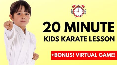 learn karate online video
