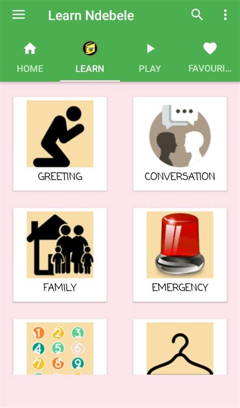 Learn Ndebele App