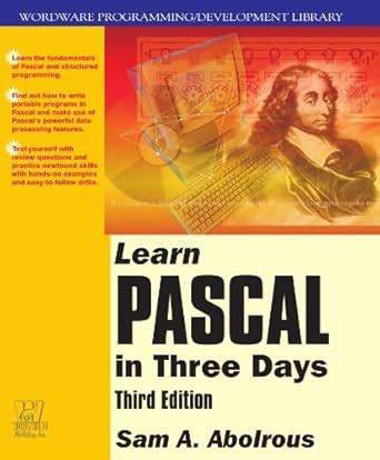 Learn Pascal In Three Days