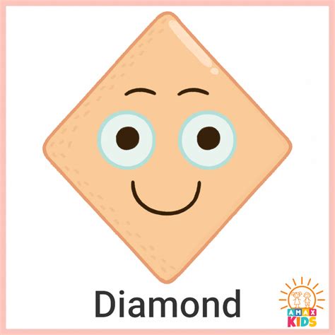 Learn Shapes Diamond Shape With Animations Activity For Diamond Shaped Objects Preschool - Diamond Shaped Objects Preschool