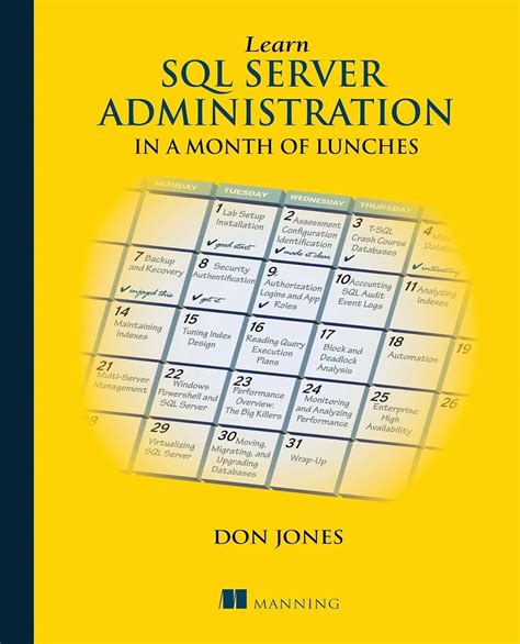 Learn Sql Server Administration In A Month Of Lunches