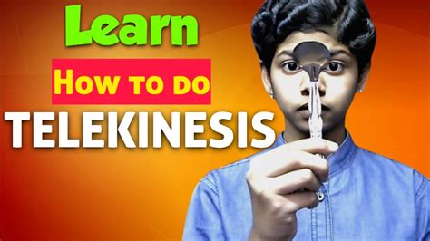 Learn Telekinesis