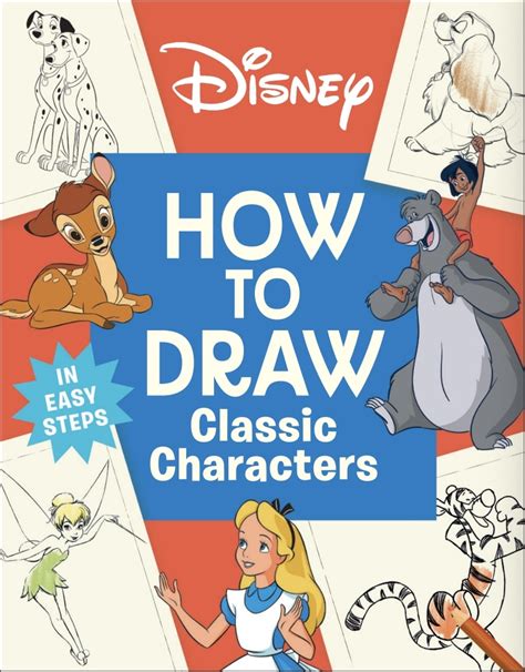 learn to draw disney classic animated movies feat