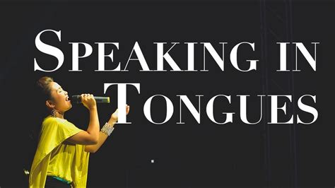 learn to speak in tongues