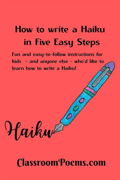 Learn To Write Haiku Mastering The Ancient Art Haiku Writing - Haiku Writing